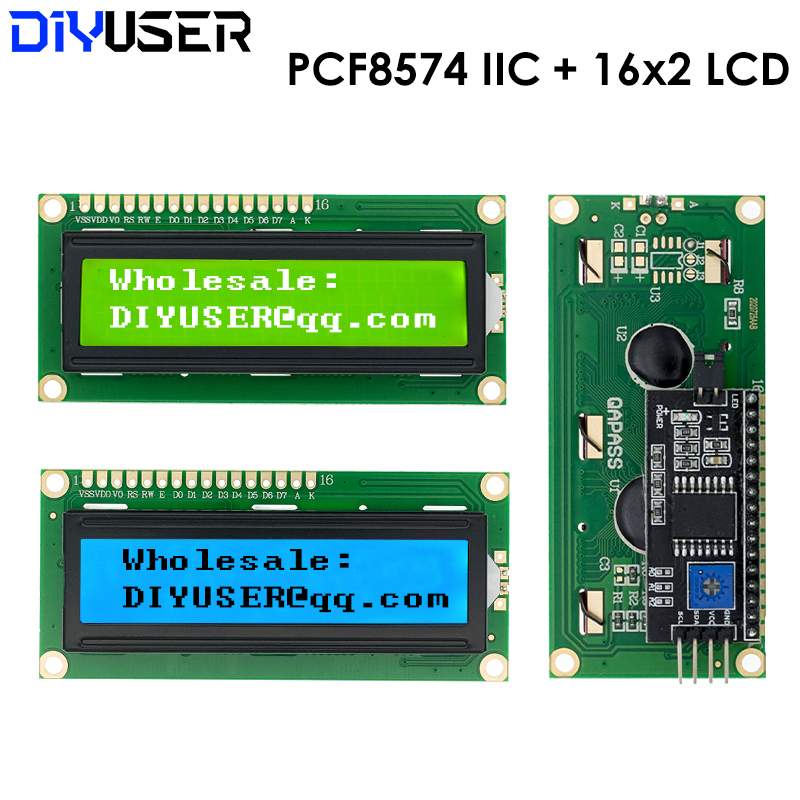 Lcd 1602 - LCD1602 1602 LCD Module Blue /