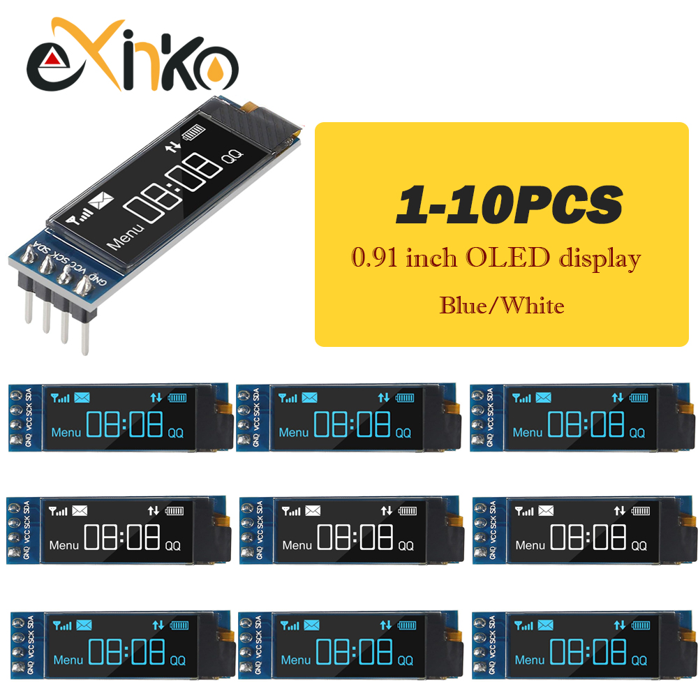 Lcd 1602 - 1-10pcs 0.91 inch OLED Display Module