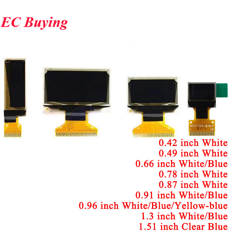 Ssd1306 - OLED Display LCD 0.42 0.49 0.66