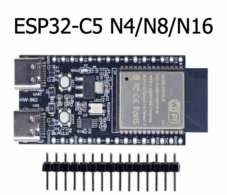 Microphone Module - Esp32-c5-devkitc-1 N4/N8/N6 Core Board Development Board