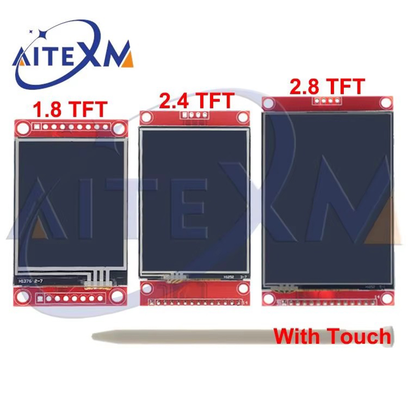 Tft Display 2.4 - SPI Serial Display With Touch 1.8