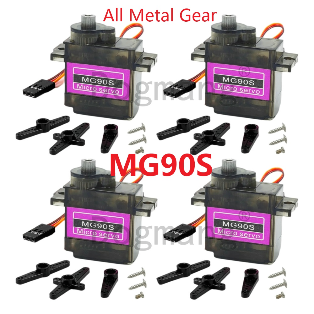 Servo Sg90 - MG90S Servo 1/2/4/10/20/50 Pcs All Metal