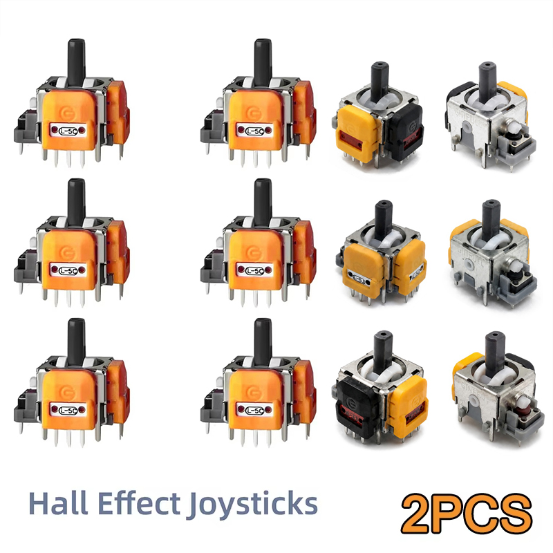 Joystick Module - 2Pcs Analog Sensor Hall Effect Joystick