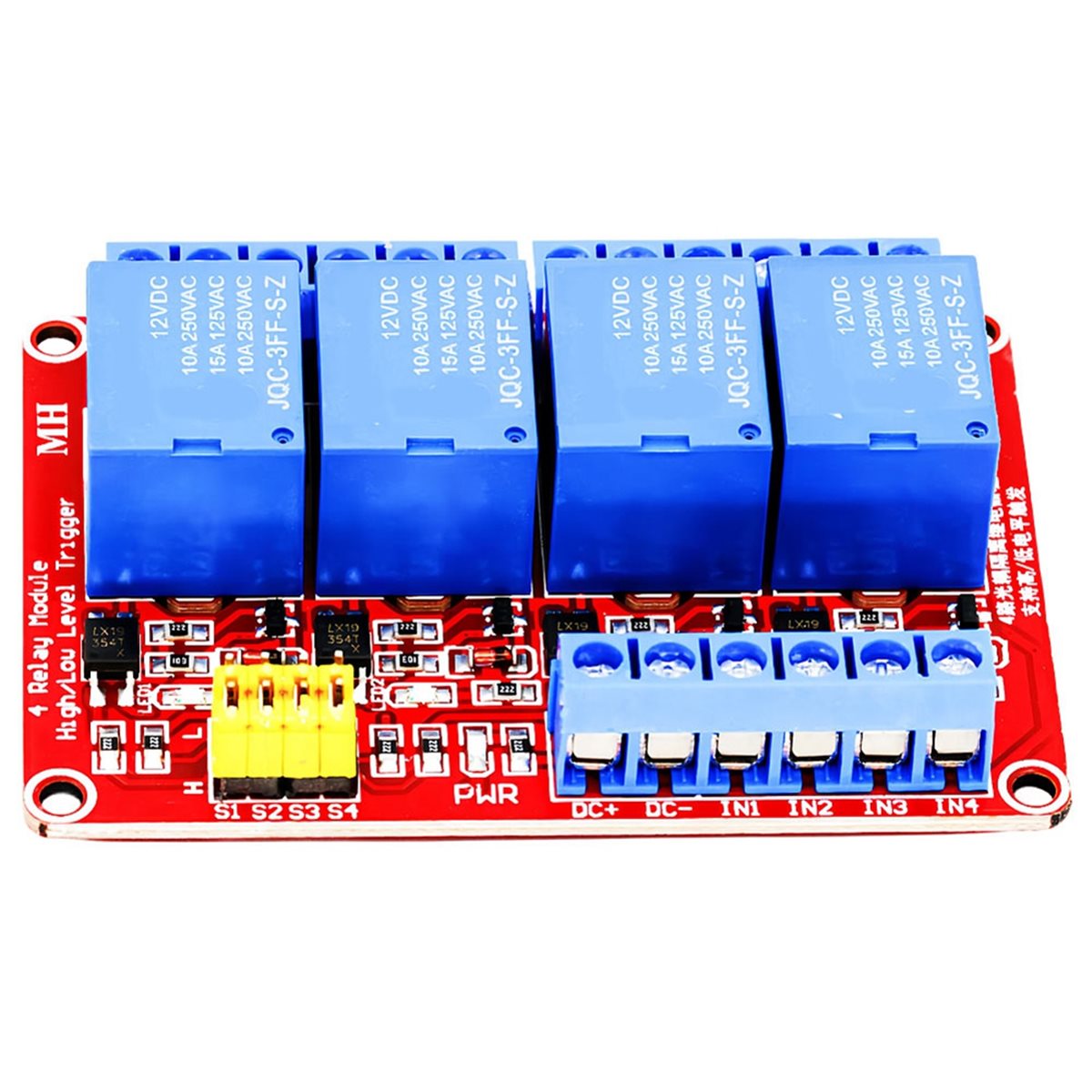 A49T 4 Channel Relay Module 5V - Relay Module 4 Channel ulasan dan harga