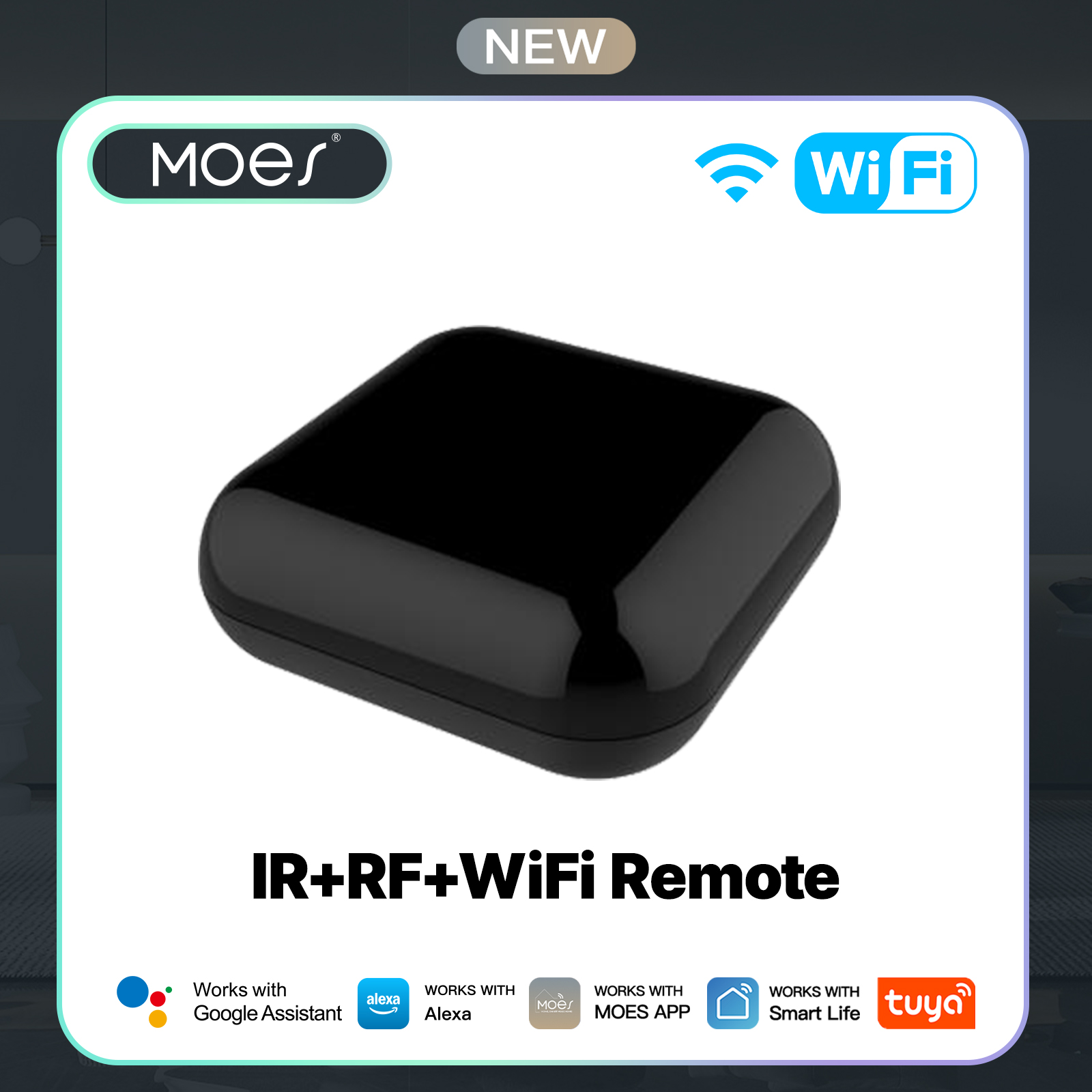 MOES Tuya WiFi IR RF Remote fo - Ir Remote Module ulasan dan harga
