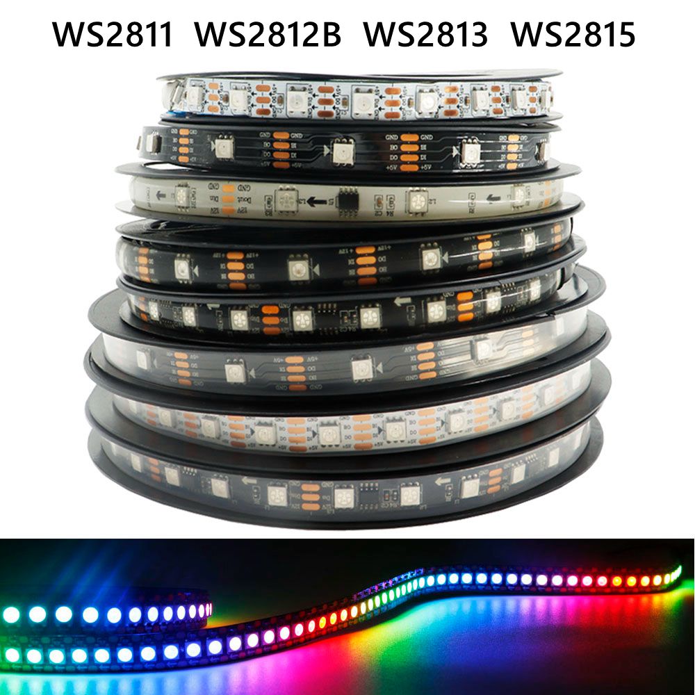 WS2811 WS2812B WS2813 WS2815 5 - Ws2812B Strip 5V ulasan dan harga