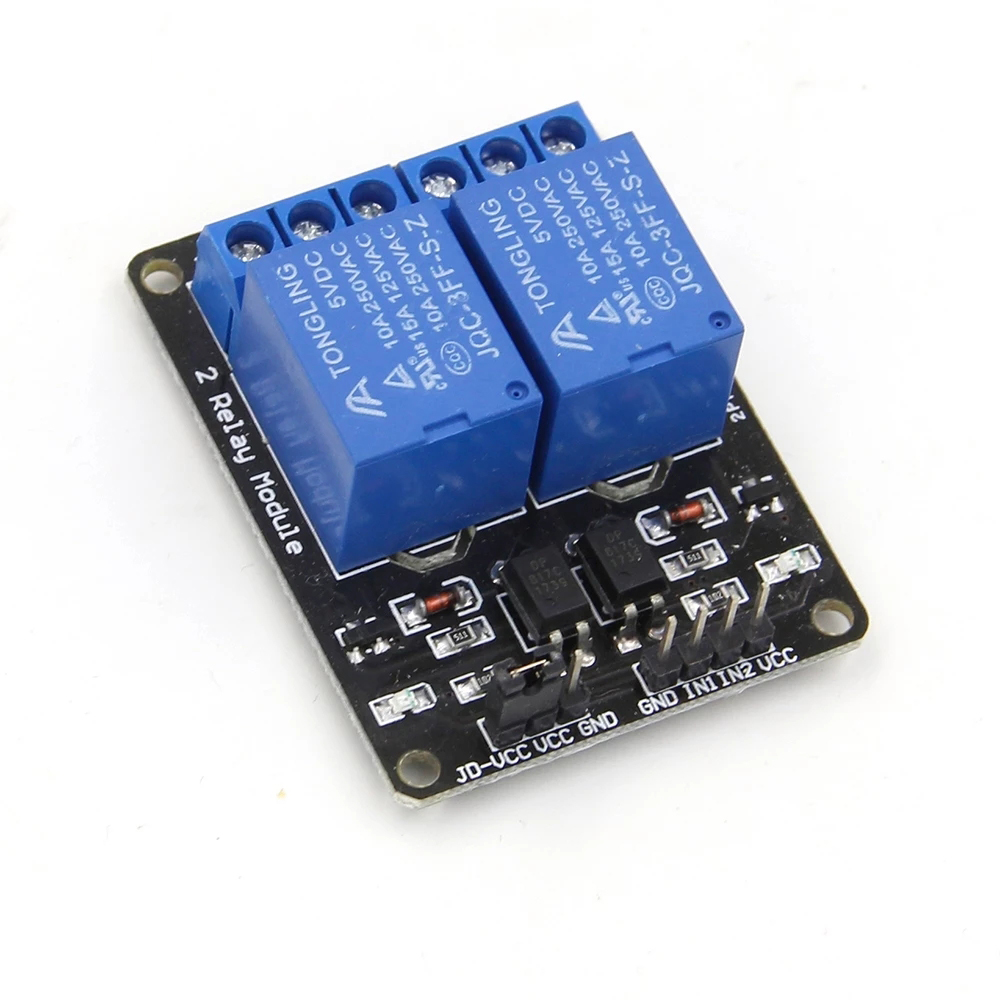 5V 12V 1 2 4 6 8 channel relay - Relay Module 4 Channel ulasan dan harga