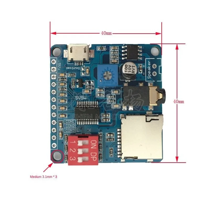 Voice Sound Playback Module Ar - Sd Card Module ulasan dan harga