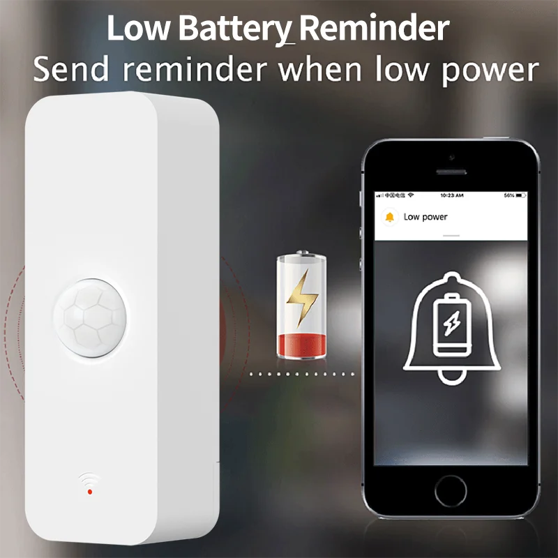 Tuya WiFi Zigbee PIR Motion Se - Pir Motion Sensor ulasan dan harga