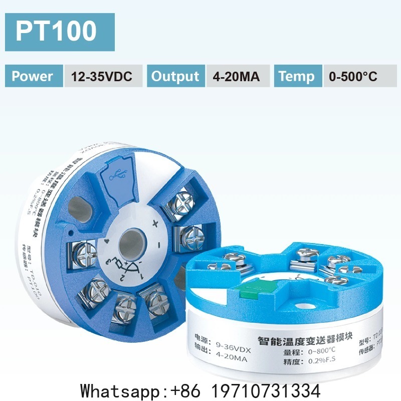 4-20mA Temperature Transmitter - Thermocouple Module K Type ulasan dan harga