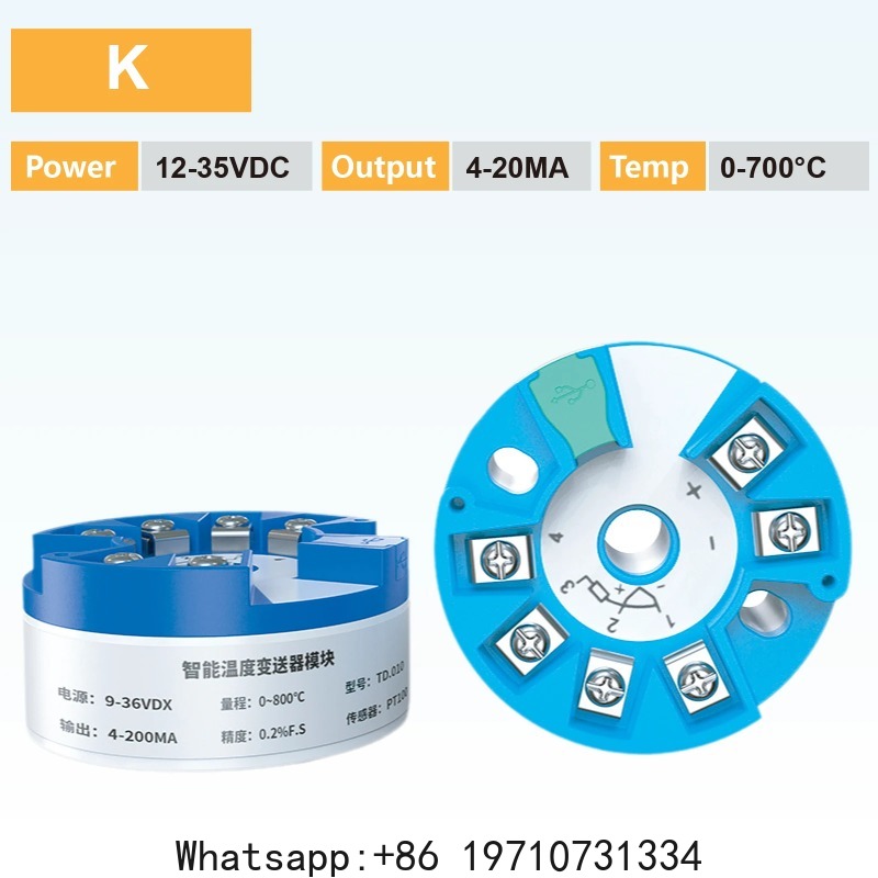 4-20mA Temperature Transmitter - Thermocouple Module K Type ulasan dan harga