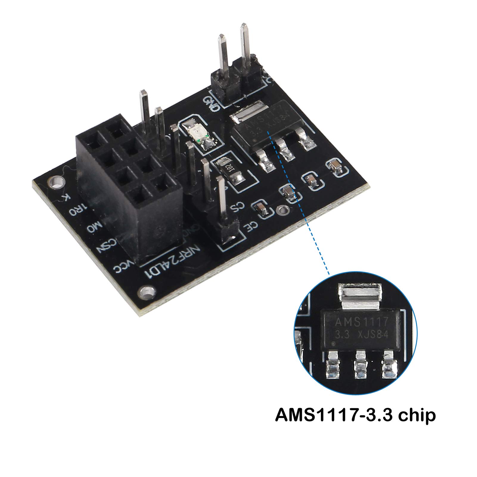 NRF24L01+PA+LNA RF Wireless Tr - Nrf24L01 ulasan dan harga