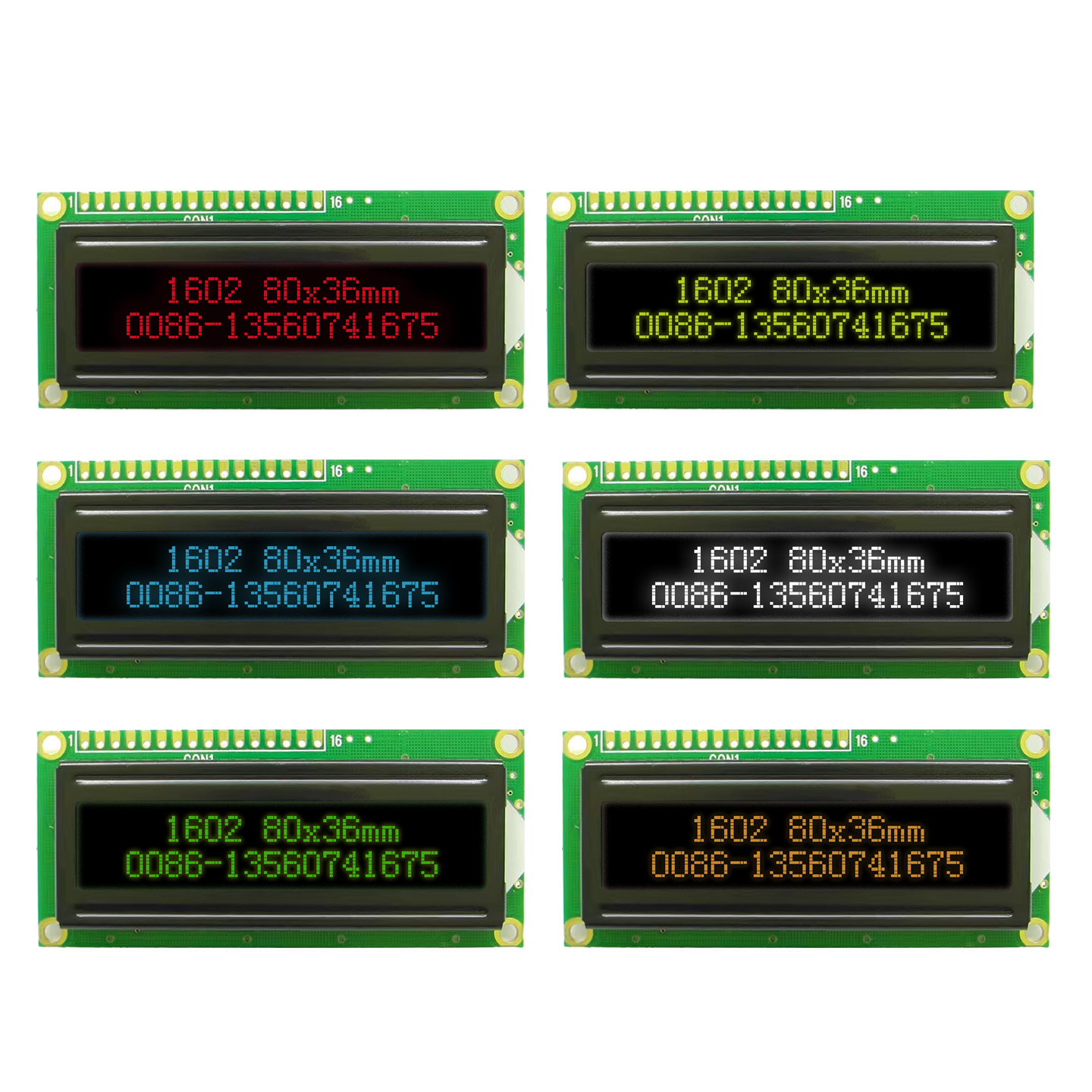 1602 16x2 1602A Lcd Display Mo - Lcd 1602 ulasan dan harga