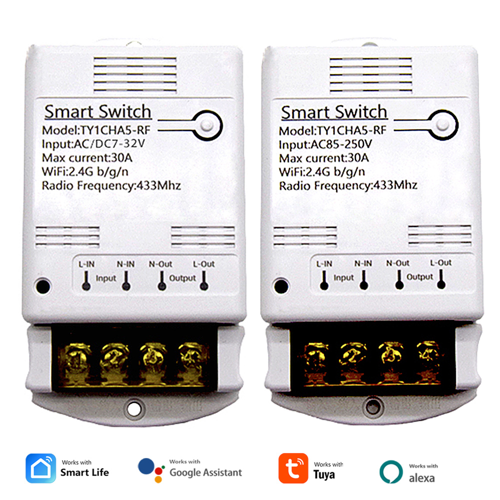 Wifi 30A Relay Module 85-250V  - Ir Remote Module ulasan dan harga