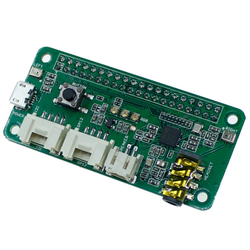 ReSpeaker 2-Mics Pi Hat for 4  - Microphone Module ulasan dan harga