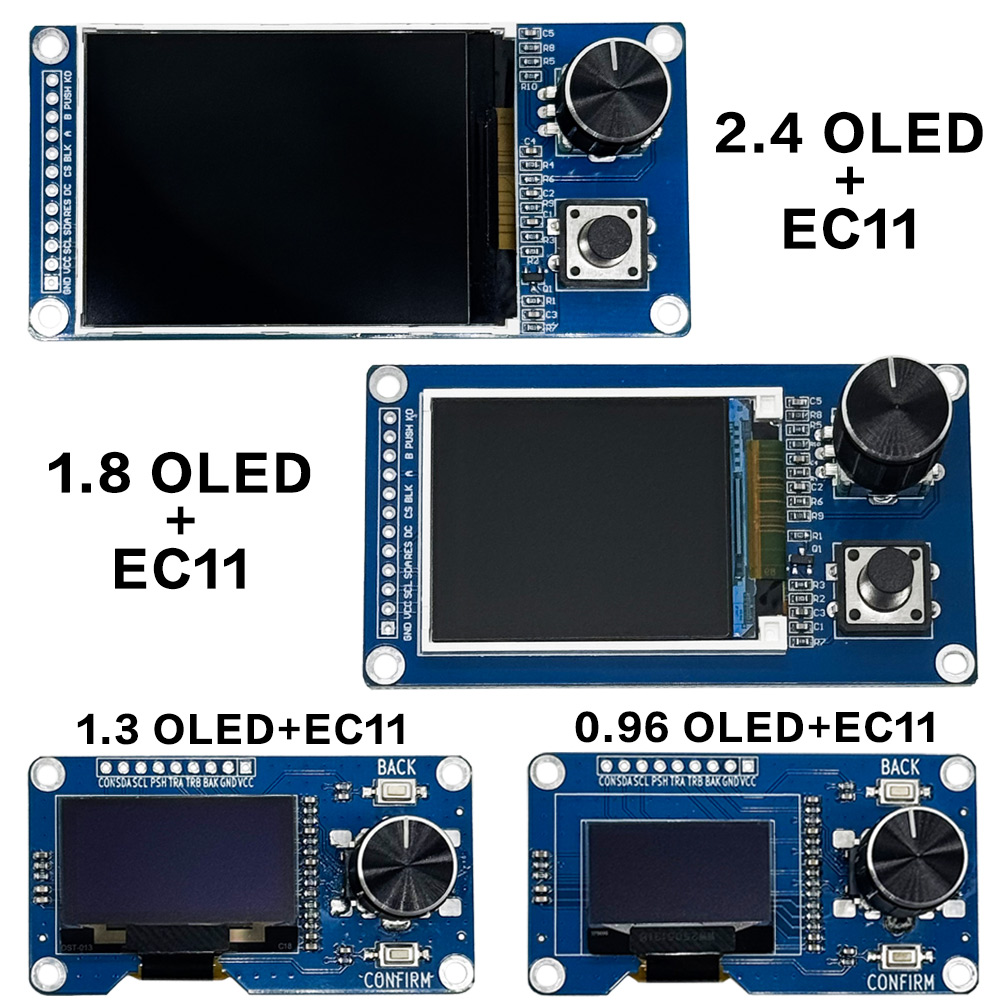 TFT OLED Module EC11 with Rota - Tft Display 2.4 ulasan dan harga