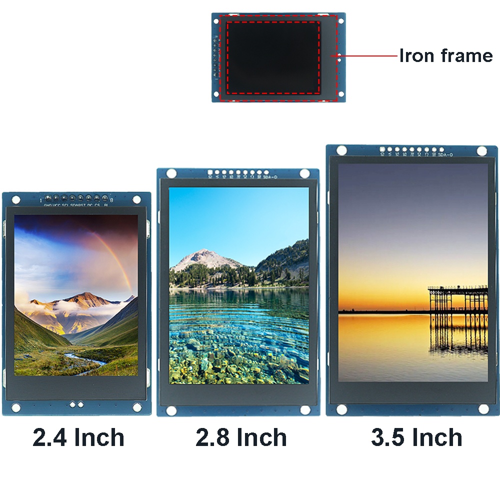 LAOBEI 2.4/2.8/3.5 Inch TFT LC - Tft Display 2.4 ulasan dan harga
