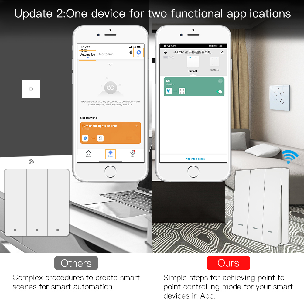 MOES Tuya ZigBee Scene Switch  - Relay Module 1 Channel ulasan dan harga