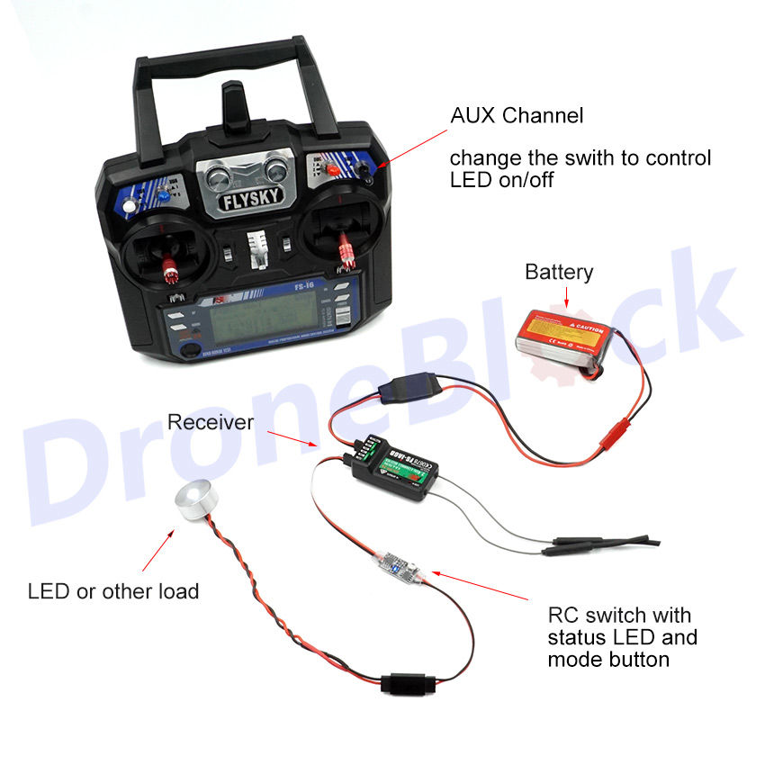 Multi-mode RC Remote Electroni - Relay Module 1 Channel ulasan dan harga