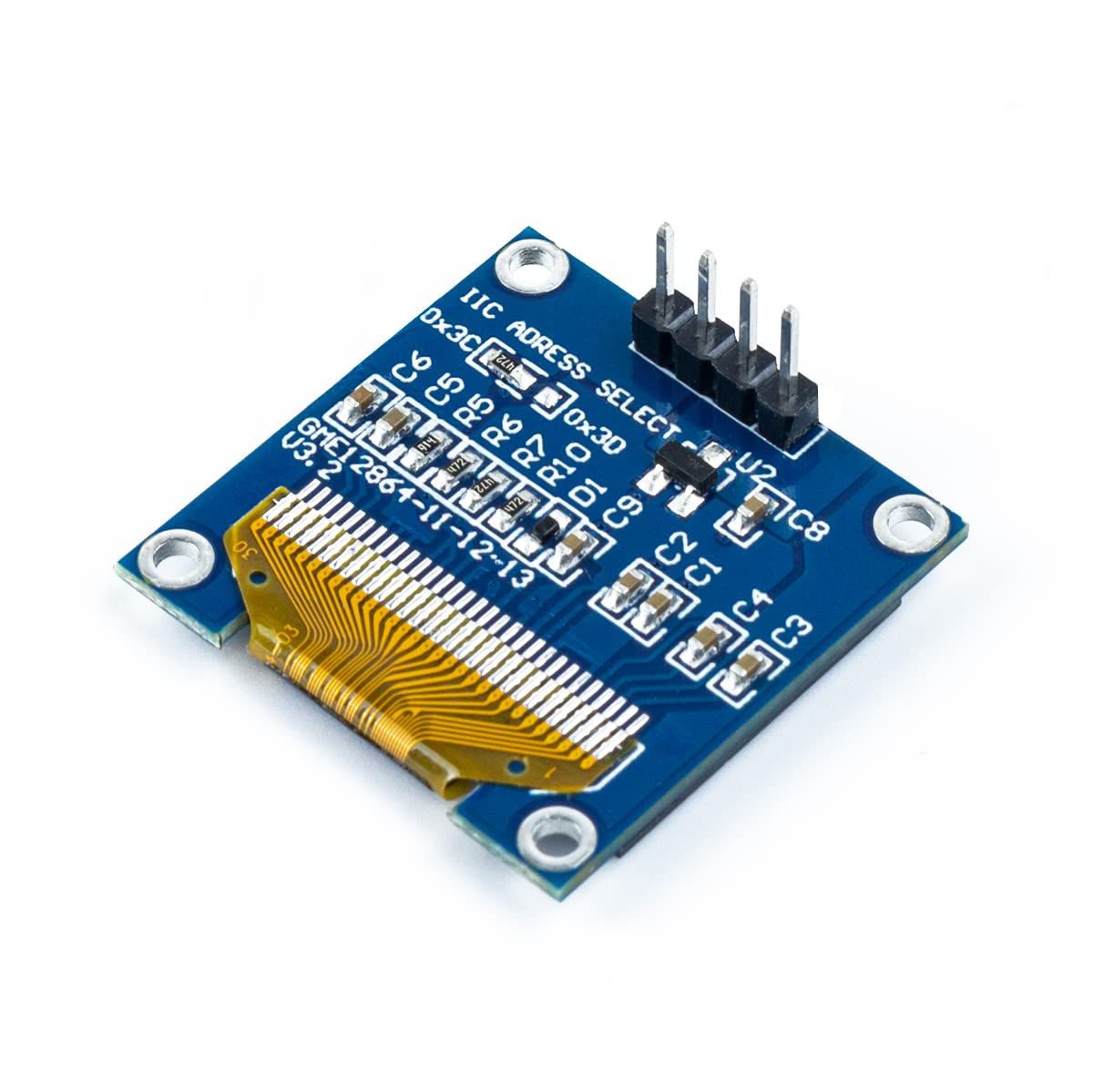 0.96 Inch OLED I2C IIC Display - Oled Display 0.96 ulasan dan harga