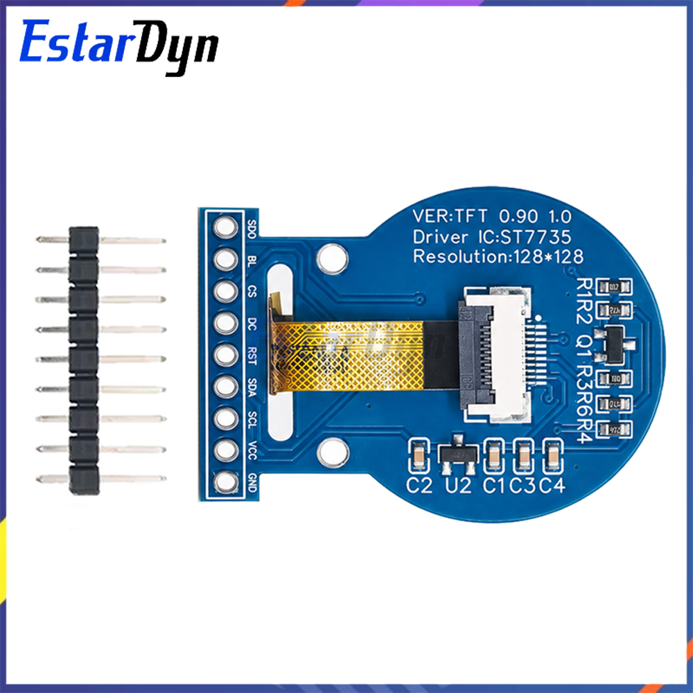 0.9 Inch Round TFT LCD Display - Tft Display 2.4 ulasan dan harga