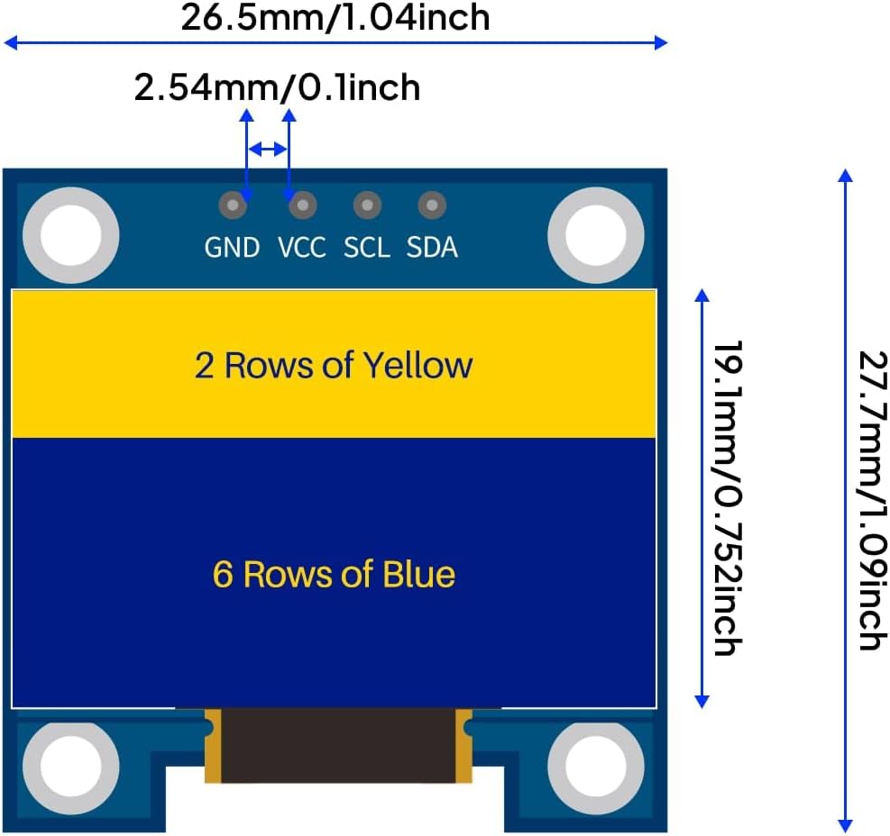 3PCS 0.96 Inch OLED Display Sc - Oled Display 0.96 ulasan dan harga