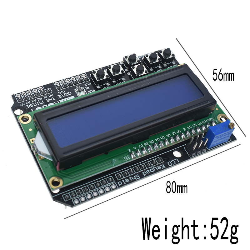1PCS LCD Keypad Shield LCD1602 - Lcd 1602 ulasan dan harga