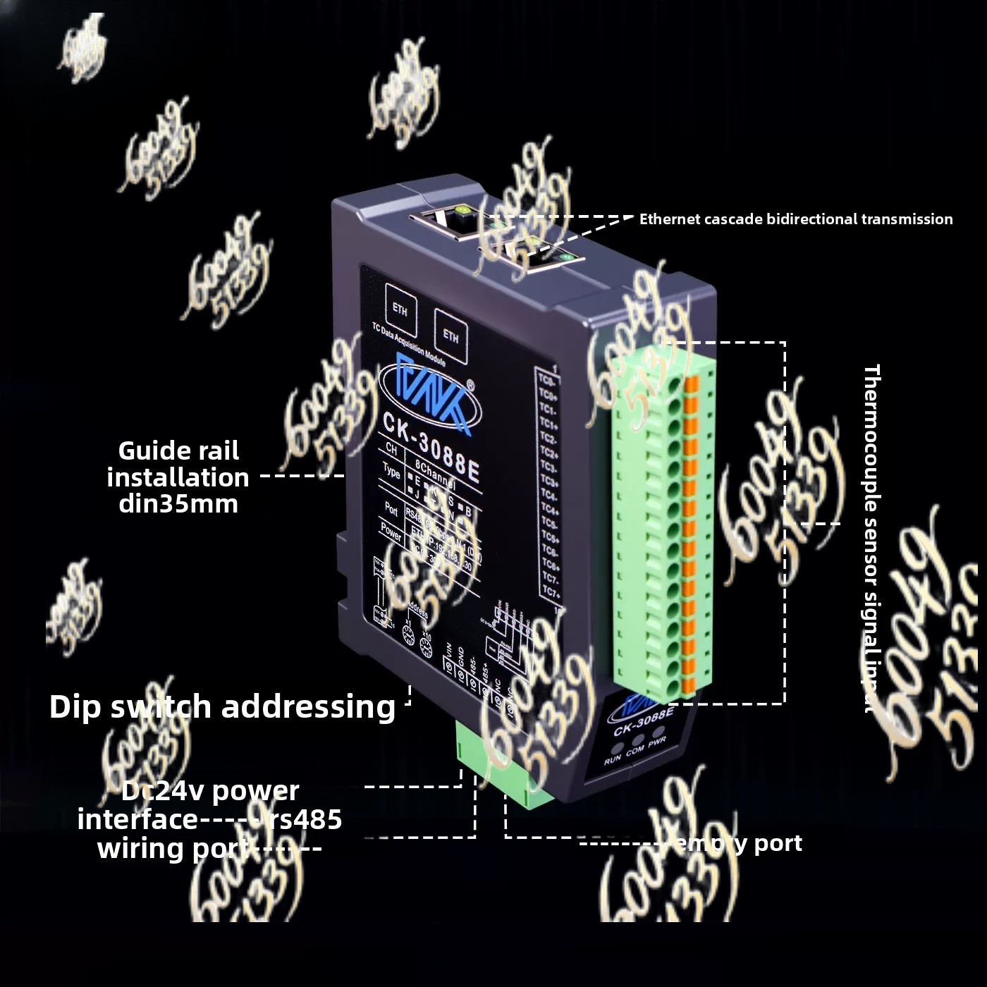 apply to 8CH Fully Isolated K- - Thermocouple Module K Type ulasan dan harga