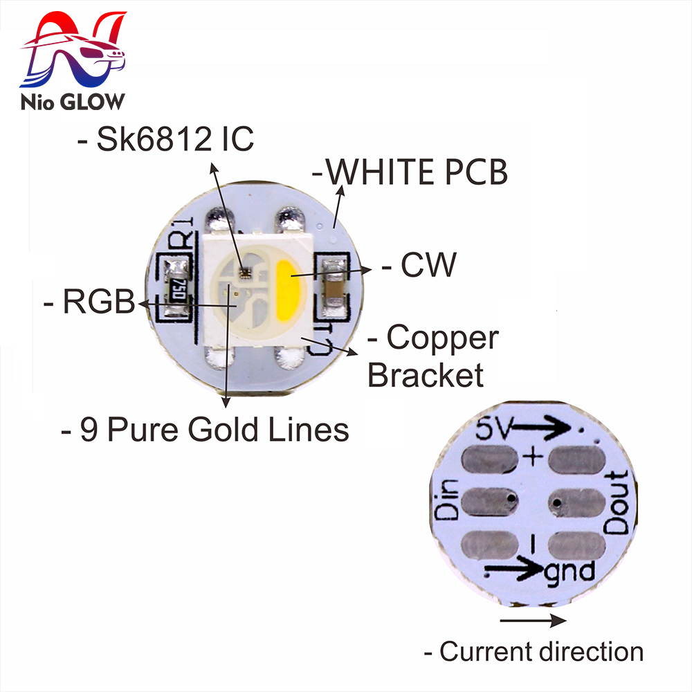 WS2812B SK6812 RGBW SMD Chips  - Ws2812B Strip 5V ulasan dan harga
