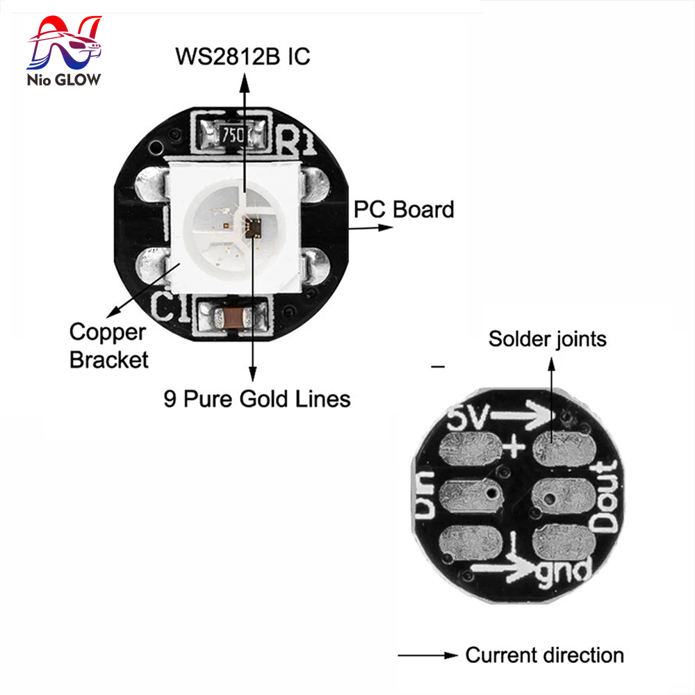WS2812B SK6812 RGBW SMD Chips  - Ws2812B Strip 5V ulasan dan harga