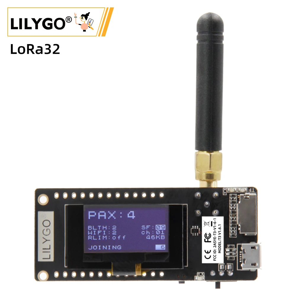 LILYGO® TTGO LoRa32 V2.1_1.6 V - Oled Display 0.96 ulasan dan harga