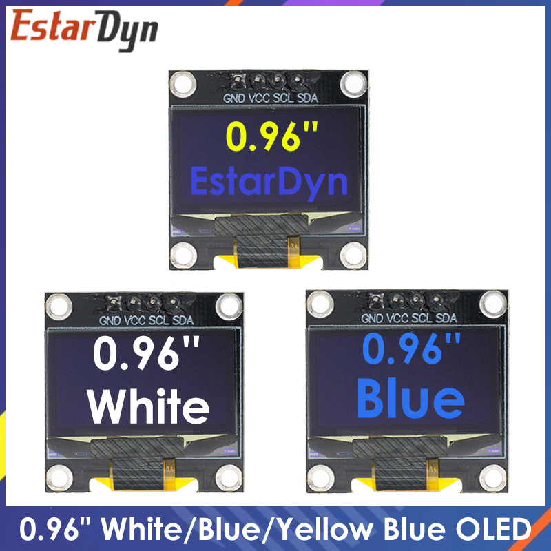0.96 inch IIC SPI Serial 7/4Pi - Oled Display 0.96 ulasan dan harga