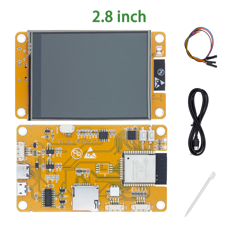 ESP32 Arduino LVGL WIFI&Blueto - Tft Display 2.4 ulasan dan harga