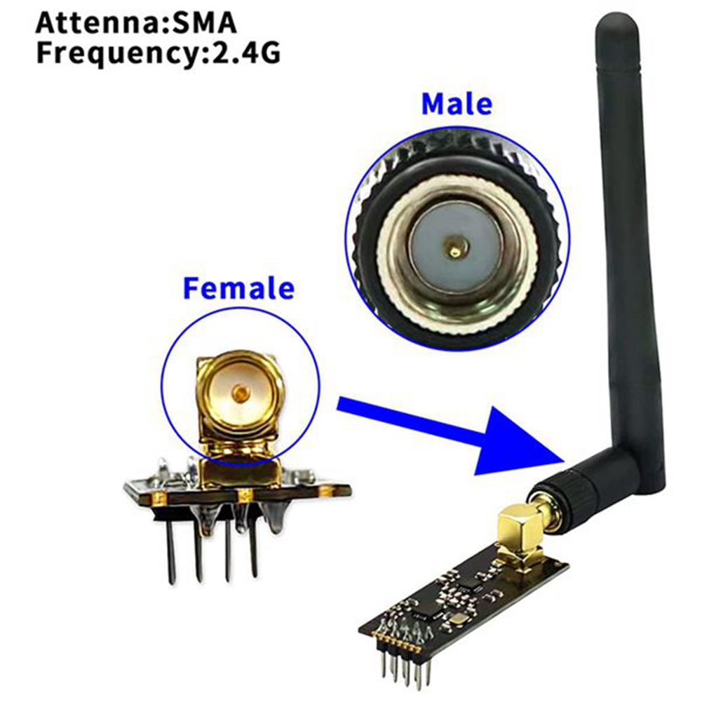 A99X NRF24L01+PA+ Wireless Tra - Nrf24L01 ulasan dan harga