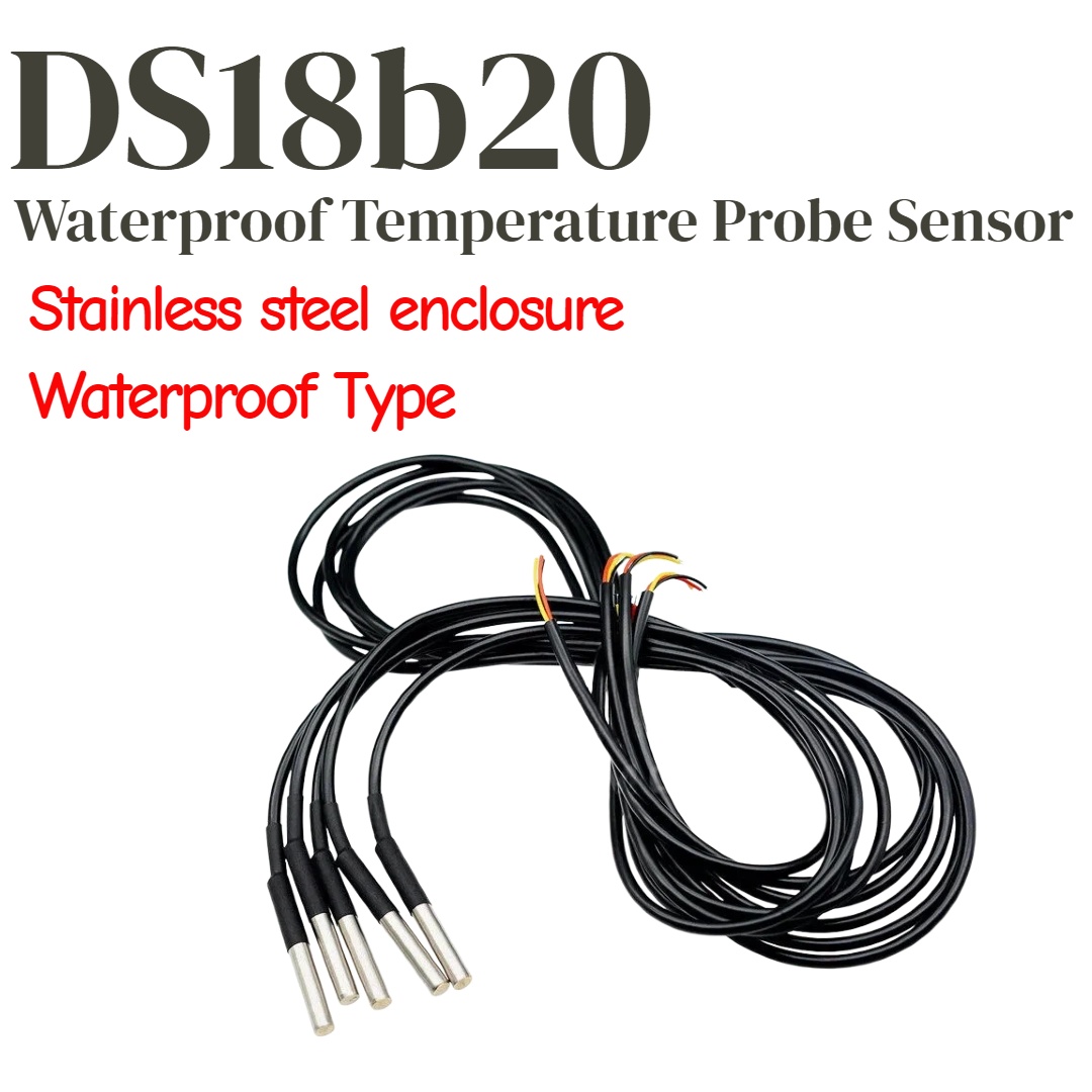1/5pcs DS18b20 Temperature Pro - Ds18B20 ulasan dan harga