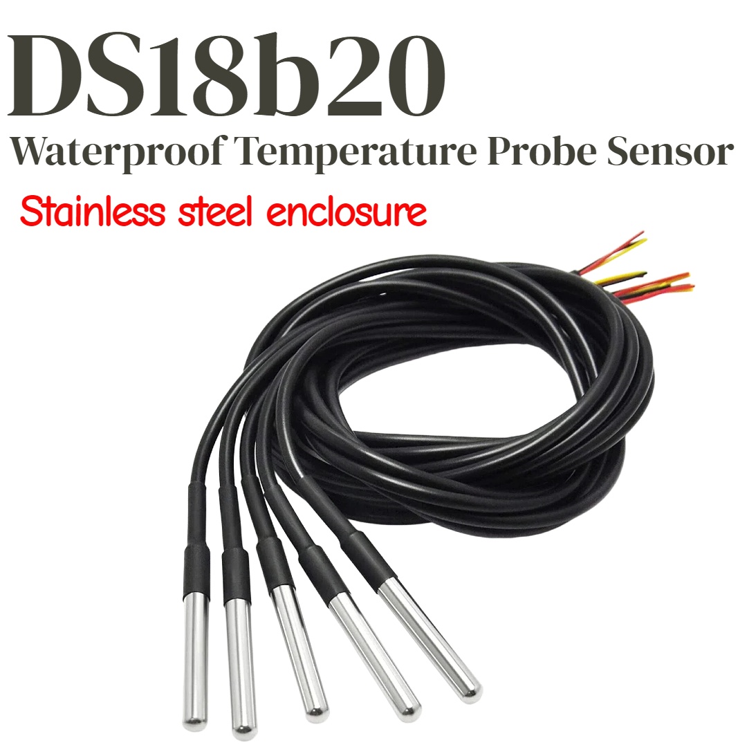 1/5pcs DS18b20 Temperature Pro - Ds18B20 ulasan dan harga