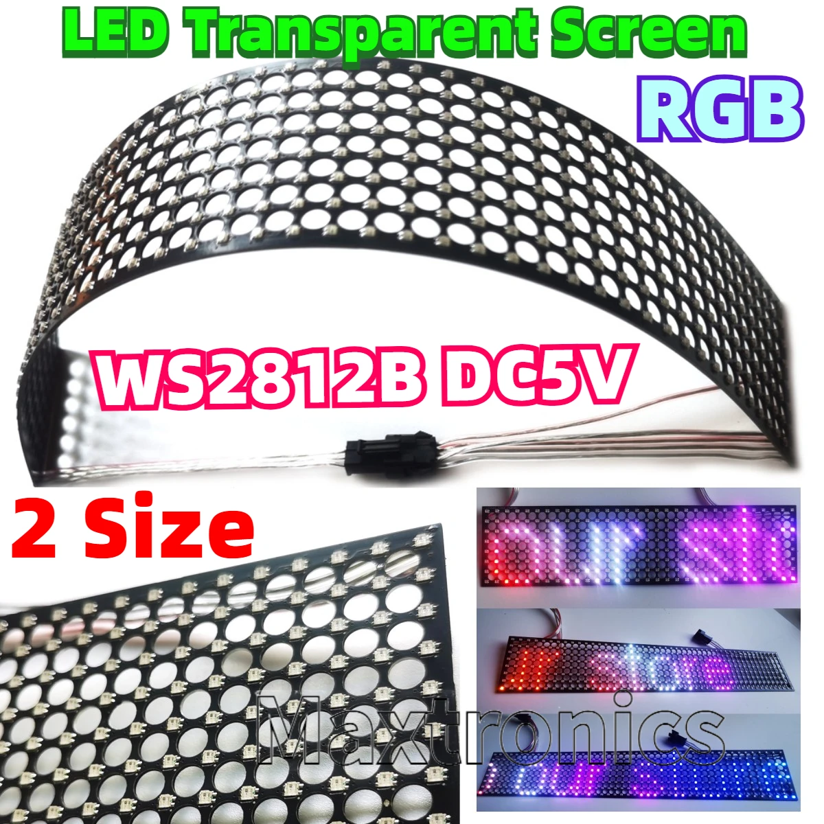 WS2812B LED Transparent Screen - Ws2812B ulasan dan harga