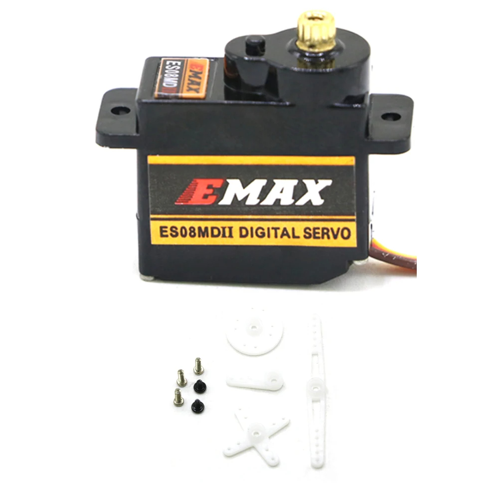 EMAX ES08MDII ES08MD II Metal  - Servo Sg90 ulasan dan harga