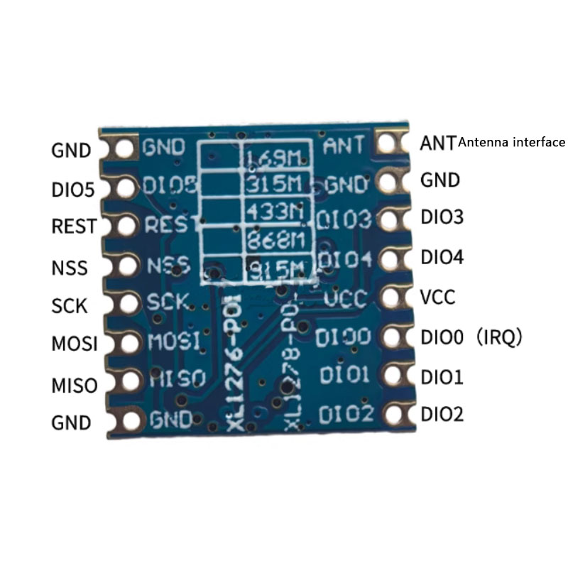 1-5PCS SX1276 LORA Module Wire - Lora Rfm95 ulasan dan harga