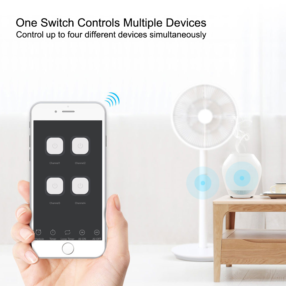 4CH Wifi / Zigbee Smart Relay  - Relay Module 4 Channel ulasan dan harga