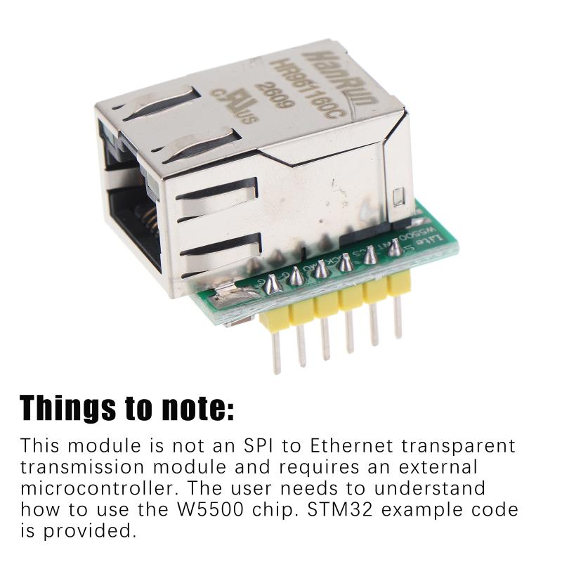 USR-ES1 W5500 Chip SPI to LAN  - Ethernet W5500 ulasan dan harga