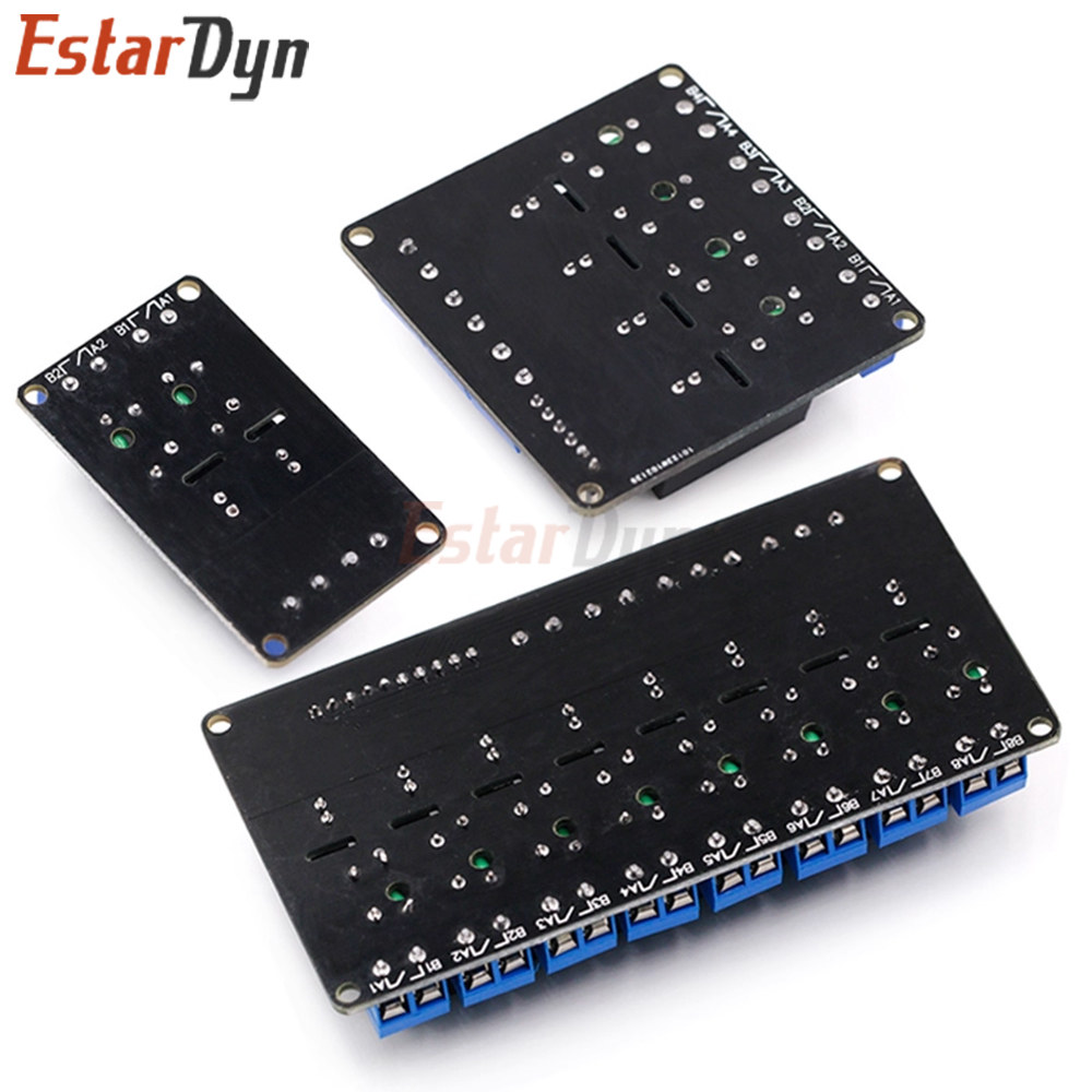5V 1 2 4 8 Channel SSR G3MB-20 - Relay Module 4 Channel ulasan dan harga
