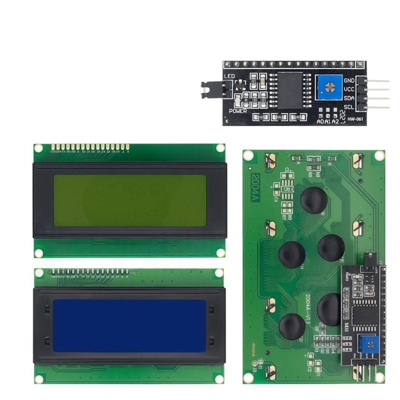 LCD 1602 2004 Module Blue Gree - Lcd 1602 ulasan dan harga