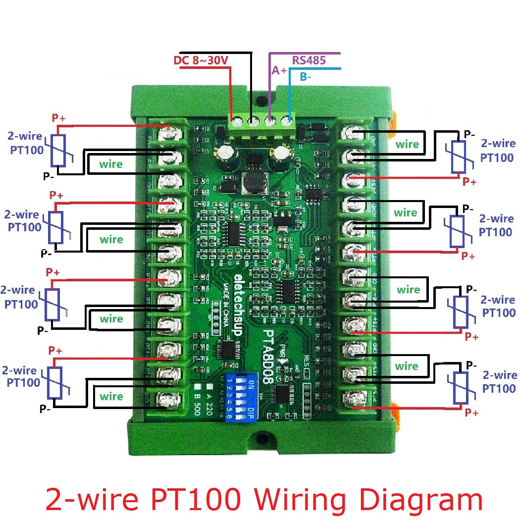 RS485 Temperature Sensor Acqui - Ds18B20 ulasan dan harga