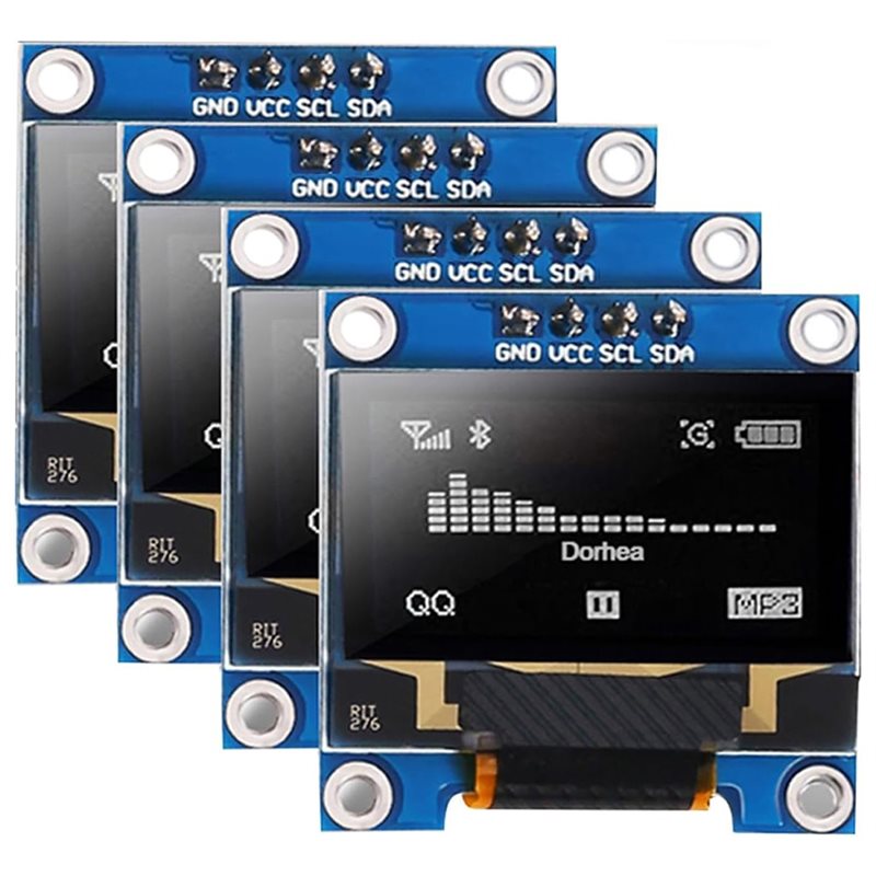 A37T-4Pcs 0.96 Inch OLED Displ - Ssd1306 ulasan dan harga
