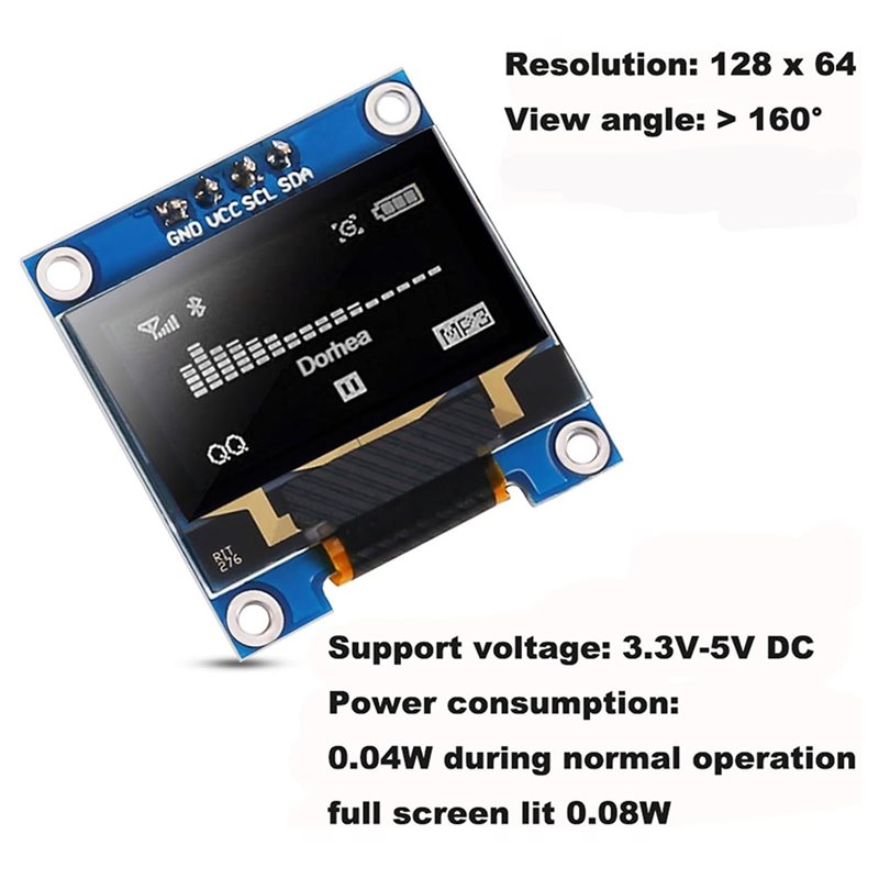A37T-4Pcs 0.96 Inch OLED Displ - Ssd1306 ulasan dan harga