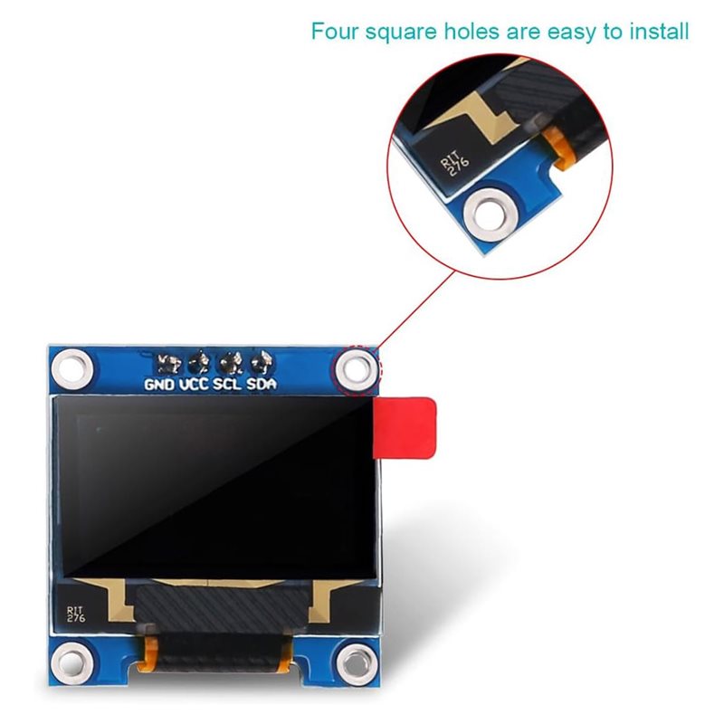 A37T-4Pcs 0.96 Inch OLED Displ - Ssd1306 ulasan dan harga