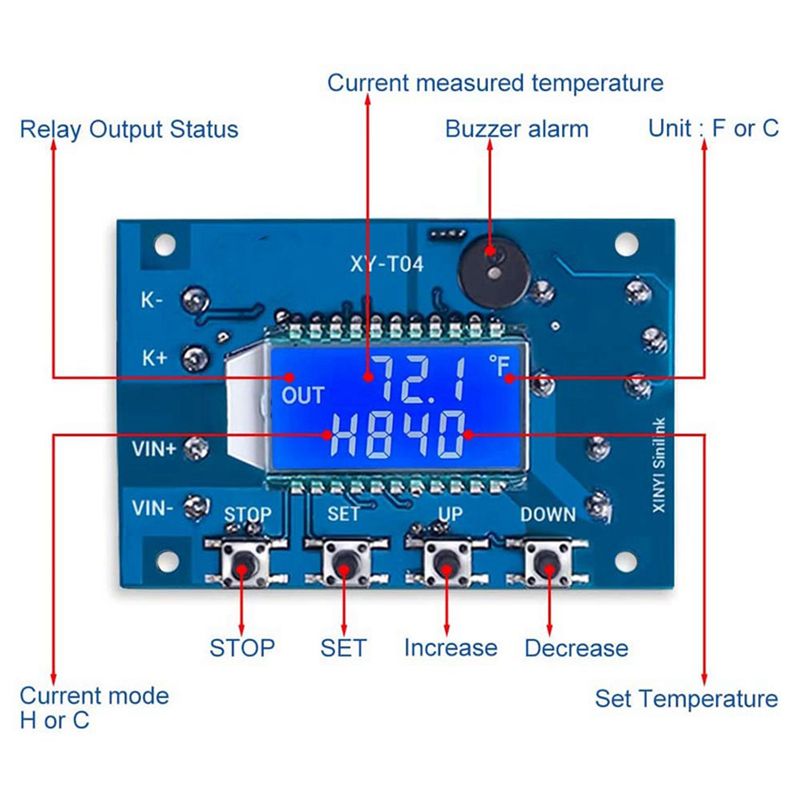 DT17 2X 12V DC Digital Tempera - Thermocouple Module K Type ulasan dan harga