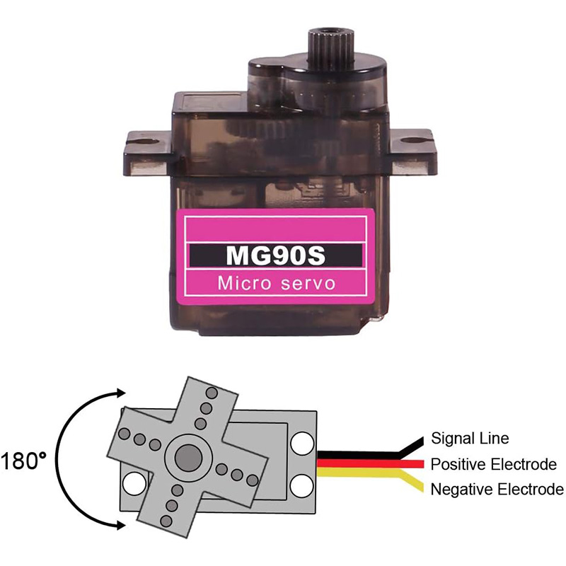 MG90S Servo 5/10/20/40Pcs All  - Servo Sg90 ulasan dan harga