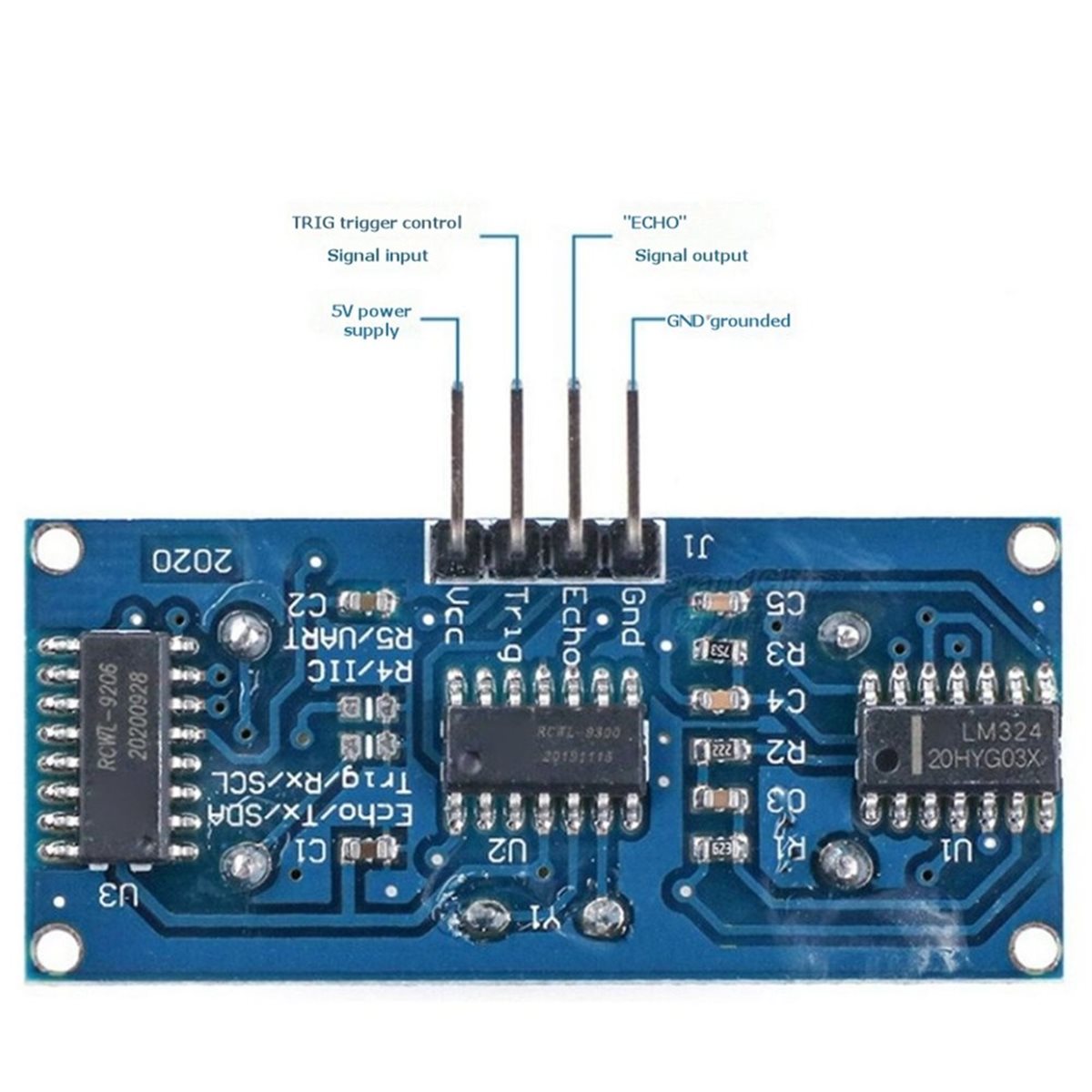 6PCS HC-SR04 Ultrasonic Sensor - Ultrasonic Sensor Hc-Sr04 ulasan dan harga